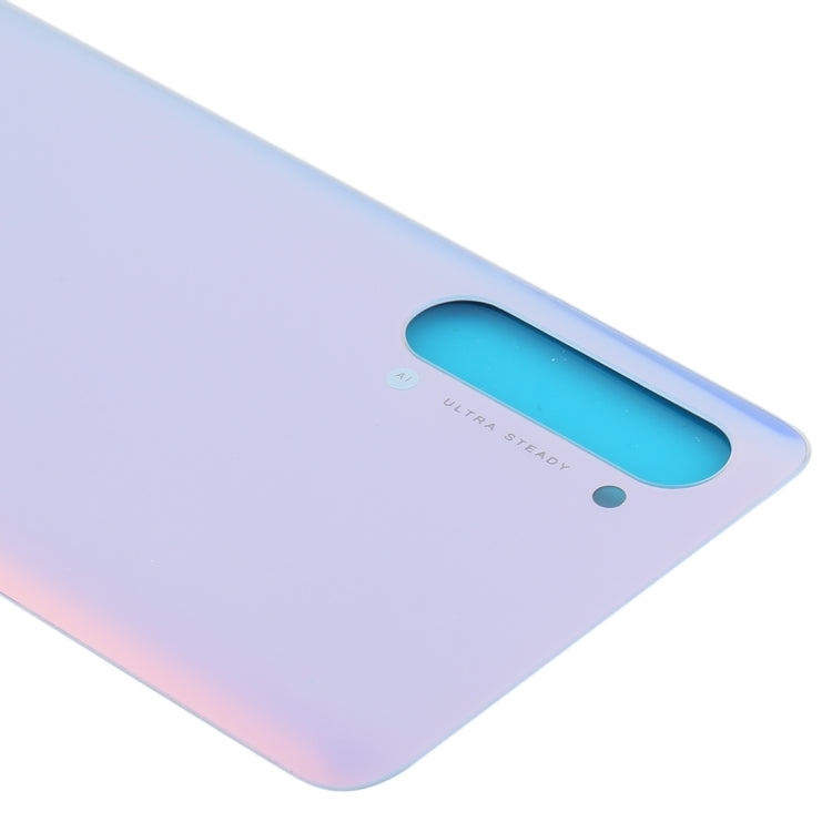 For OPPO Reno3 5G Battery Back Cover (White)