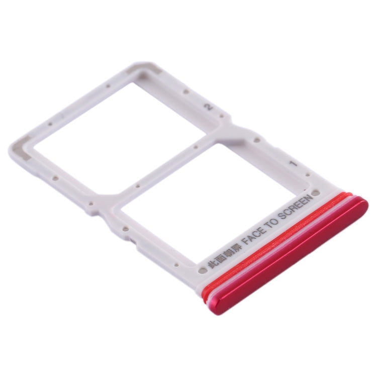 SIM Card Tray + SIM Card Tray for Xiaomi Redmi K30 5G(Red)