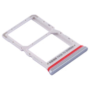 SIM Card Tray + SIM Card Tray for Xiaomi Redmi K30 5G(Silver)