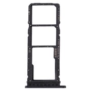 SIM Card Tray + SIM Card Tray + Micro SD Card Tray for Huawei P40 Lite E / Enjoy 10(Black)