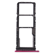 SIM Card Tray + SIM Card Tray + Micro SD Card Tray for Huawei P40 Lite E / Enjoy 10(Red)