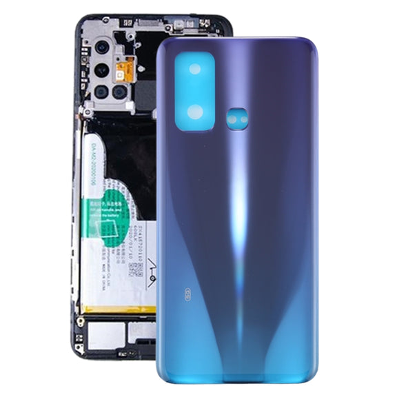 For Vivo Z6 5G Battery Back Cover (Blue)