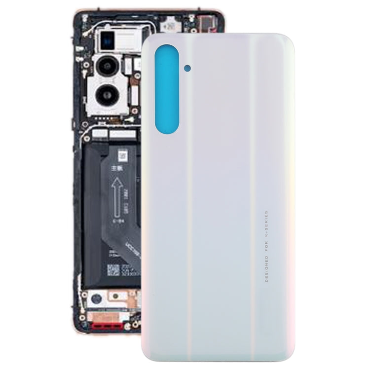 For OPPO K5 Battery Back Cover (White)