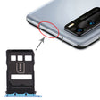SIM Card Tray + NM Card Tray for Huawei P40 (Blue) - Card Socket by PMc TechLife | Online Shopping South Africa | PMc TechLife | Buy Now Pay Later Mobicred