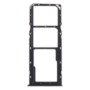 For OPPO Realme 5 SIM Card Tray + SIM Card Tray + Micro SD Card Tray (Black)