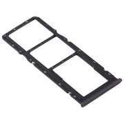For OPPO Realme 5 SIM Card Tray + SIM Card Tray + Micro SD Card Tray (Black)