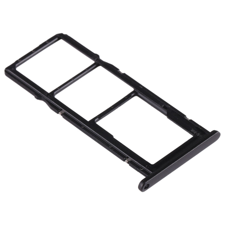 SIM Card Tray + SIM Card Tray + Micro SD Card Tray for Huawei Enjoy 10e / Honor Play 9A (Black)