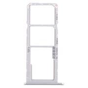 SIM Card Tray + SIM Card Tray + Micro SD Card Tray for Huawei Enjoy 10e / Honor Play 9A (Silver)