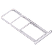 SIM Card Tray + SIM Card Tray + Micro SD Card Tray for Huawei Enjoy 10e / Honor Play 9A (Silver)