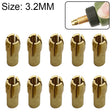 10 PCS Three-claw Copper Clamp Nut for Electric Mill Fittings���Bore diameter: 3.2mm - Hex Key & Spanner by PMC TechLife | Online Shopping South Africa | PMC TechLife | Buy Now Pay Later Mobicred
