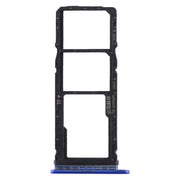 SIM Card Tray + SIM Card Tray + Micro SD Card Tray for Huawei Enjoy 10 / Honor Play 3 (Dark Blue)