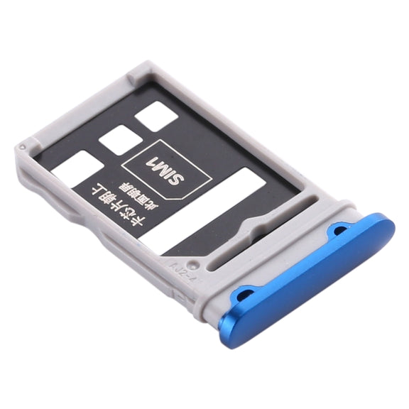 SIM Card Tray + SIM Card Tray for Honor V30 Pro / Honor V30(Dark Blue)