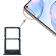 SIM Card Tray + NM Card Tray for Huawei Nova 6 SE (Black) - Card Socket by PMc TechLife | Online Shopping South Africa | PMc TechLife | Buy Now Pay Later Mobicred