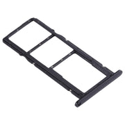 SIM Card Tray + SIM Card Tray + Micro SD Card Tray for Huawei Honor Play 3e (Black)