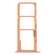 SIM Card Tray + SIM Card Tray + Micro SD Card Tray for Huawei Honor Play 3e (Gold)