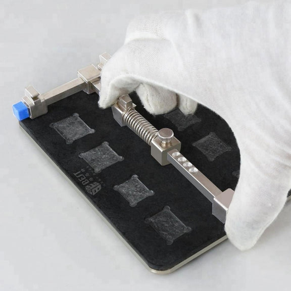 BEST-001E DIY FIX Stainless Steel Circuit Board PCB Holder Fixture Work Station for Chip Repair tools
