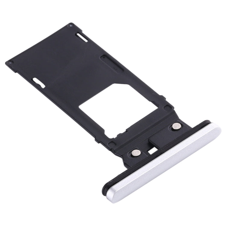 SIM Card Tray + Micro SD Card Tray for Sony Xperia XZ3(White)