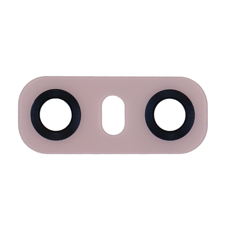 10 PCS Back Camera Lens with Adhesive for LG G6 H870/H871/H872/ LS993(Pink)
