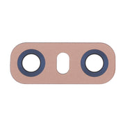 10 PCS Back Camera Lens with Adhesive for LG G6 H870/H871/H872/ LS993(Gold)