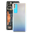 Battery Back Cover for Huawei Nova 7 Pro 5G(Silver) - Back Cover by PMC TechLife | Online Shopping South Africa | PMC TechLife | Buy Now Pay Later Mobicred