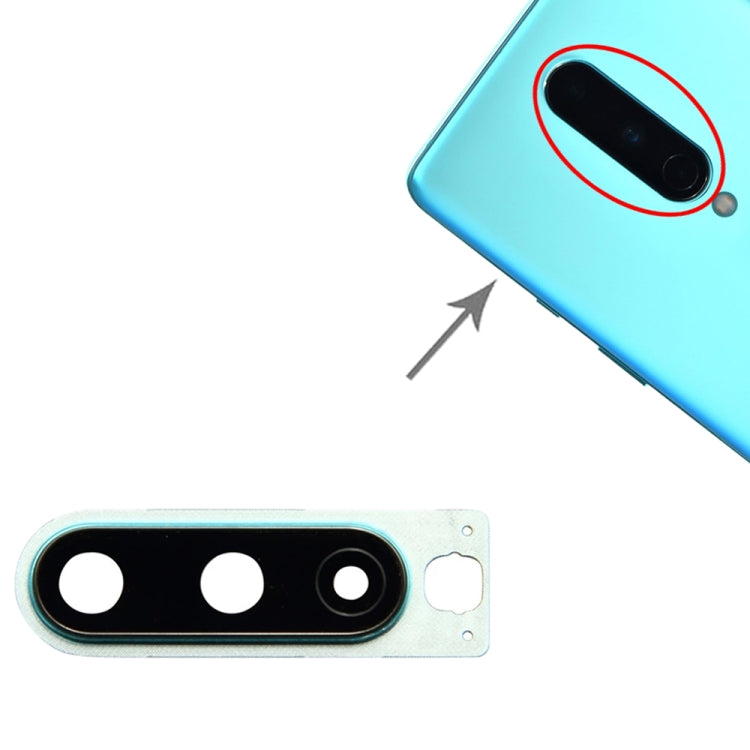 For OnePlus 8 Camera Lens Cover (Blue)