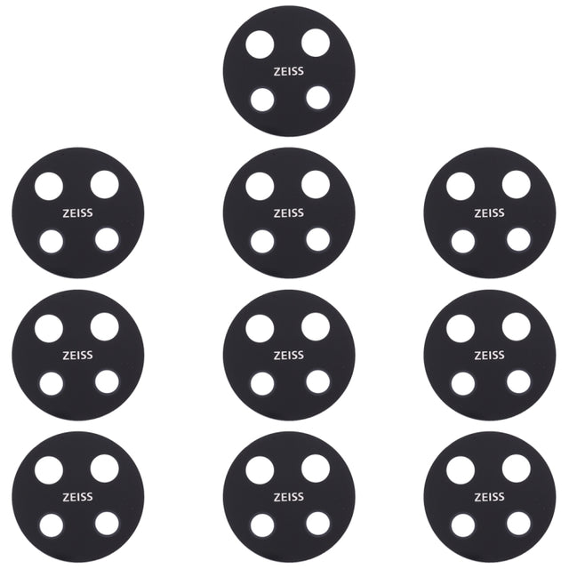 10 PCS Back Camera Lens for Nokia 7.2 / 6.2 TA-1196 TA-1198 TA-1200 TA-1187 TA-1201
