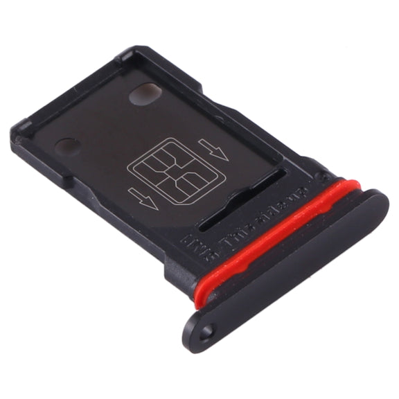 For OnePlus 8 Original SIM Card Tray + SIM Card Tray (Black)