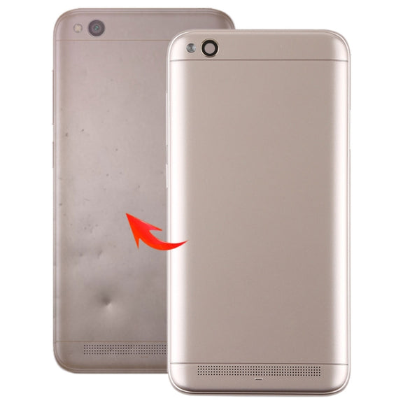 Back Cover with Camera Lens & Side Keys for Xiaomi Redmi 5A(Gold)