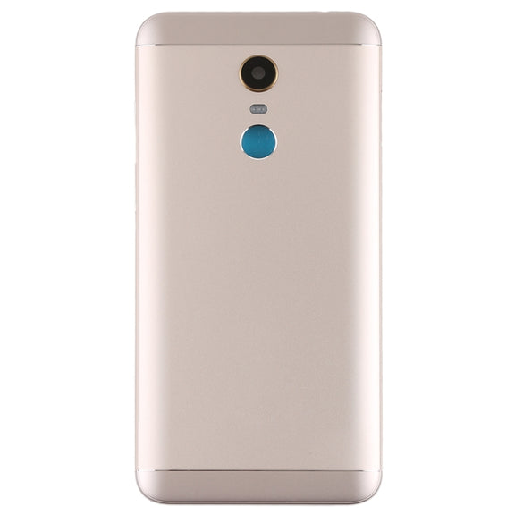Back Cover with Camera Lens & Side Keys for Xiaomi Redmi 5 Plus(Gold)