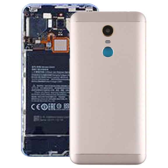 Back Cover with Camera Lens & Side Keys for Xiaomi Redmi 5 Plus(Gold)