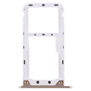 2 SIM Card Tray / Micro SD Card Tray for Xiaomi Redmi 5 Plus(Gold)