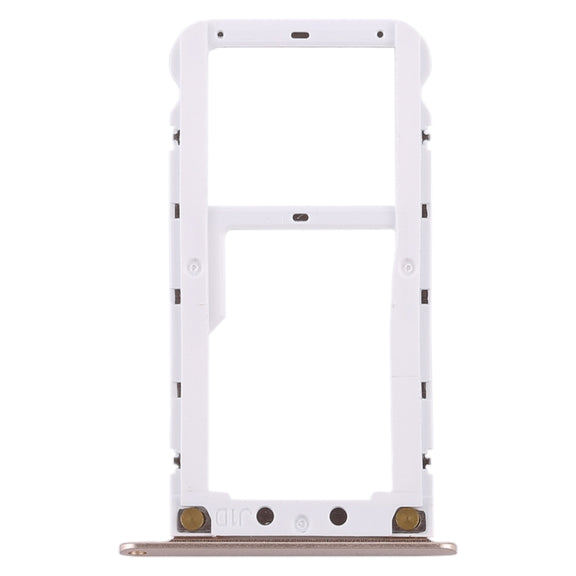 2 SIM Card Tray / Micro SD Card Tray for Xiaomi Redmi 5 Plus(Gold)