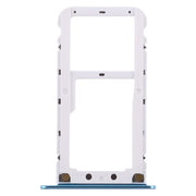 2 SIM Card Tray / Micro SD Card Tray for Xiaomi Redmi 5 Plus(Blue)