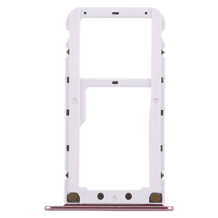2 SIM Card Tray / Micro SD Card Tray for Xiaomi Redmi 5 Plus(Rose Gold)