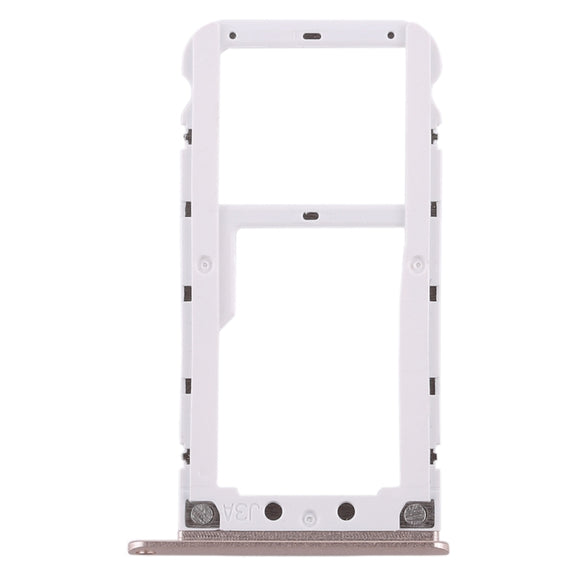 2 SIM Card Tray / Micro SD Card Tray for Xiaomi Redmi Note 5(Gold)