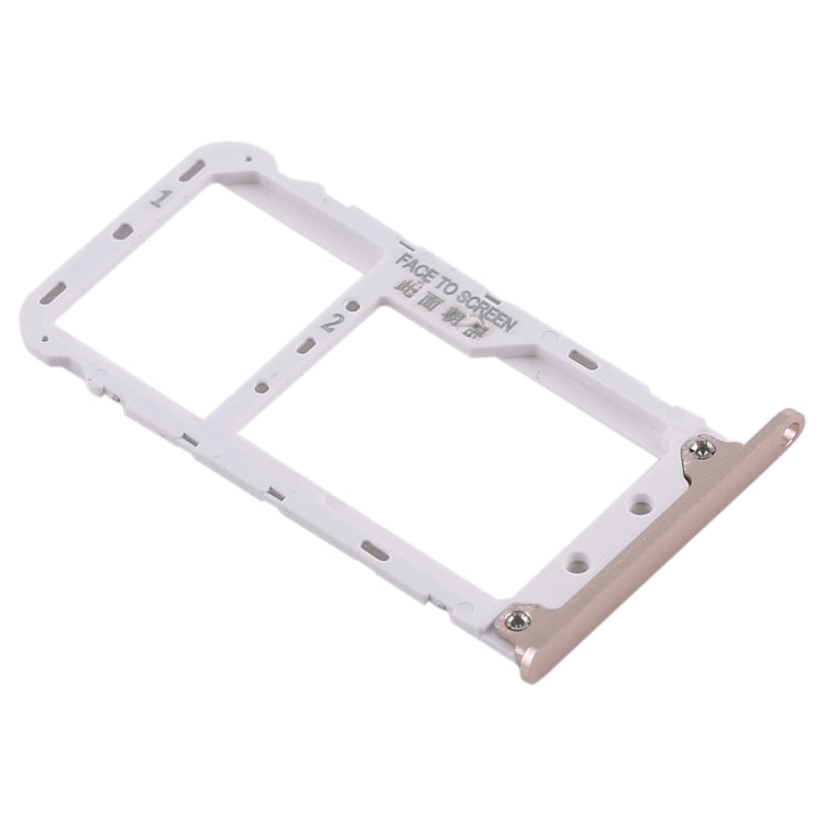 2 SIM Card Tray / Micro SD Card Tray for Xiaomi Redmi Note 5(Gold)