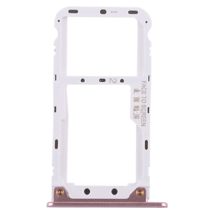 2 SIM Card Tray / Micro SD Card Tray for Xiaomi Redmi Note 5(Rose Gold)