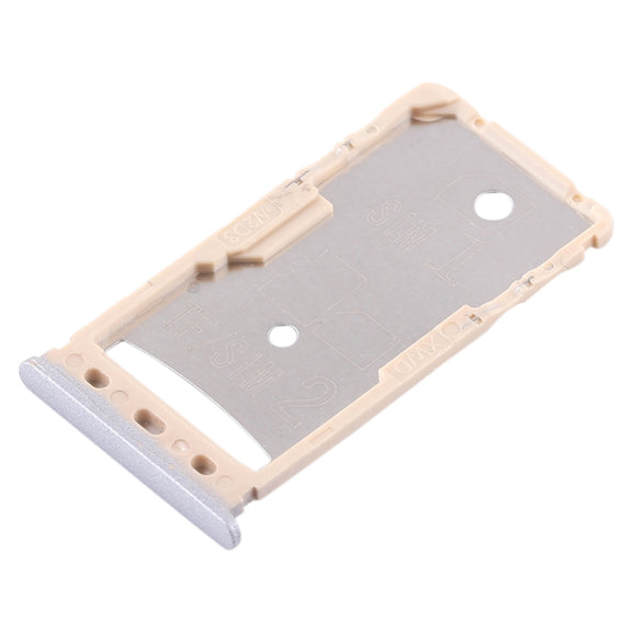 2 SIM Card Tray / Micro SD Card Tray for Xiaomi Redmi 5A(Grey)