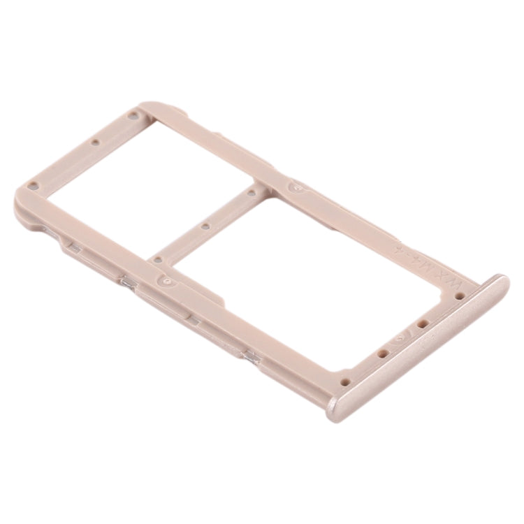 SIM Card Tray + SIM Card Tray / Micro SD Card Tray for Huawei Honor Play 7X (Gold)