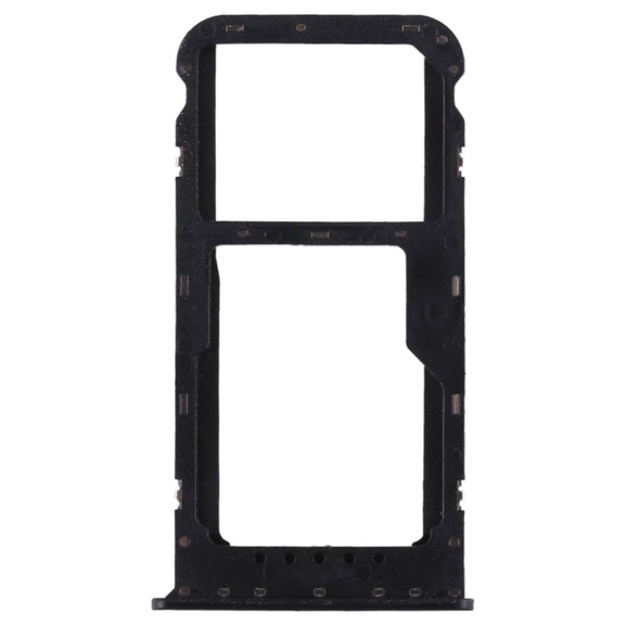 SIM Card Tray + SIM Card Tray / Micro SD Card Tray for Huawei Honor V9 Play (Black)