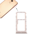 SIM Card Tray + SIM Card Tray / Micro SD Card Tray for Huawei Honor V9 Play (Gold) - Card Socket by PMc TechLife | Online Shopping South Africa | PMc TechLife | Buy Now Pay Later Mobicred