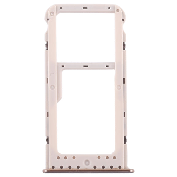 SIM Card Tray + SIM Card Tray / Micro SD Card Tray for Huawei Honor V9 Play (Gold)