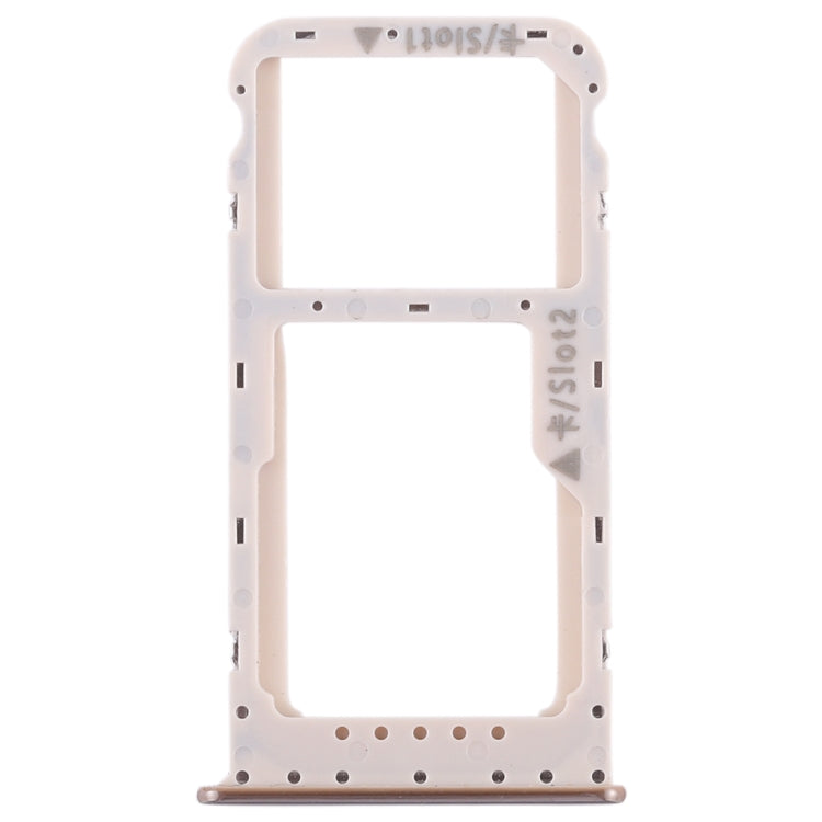 SIM Card Tray + SIM Card Tray / Micro SD Card Tray for Huawei Honor V9 Play (Gold)