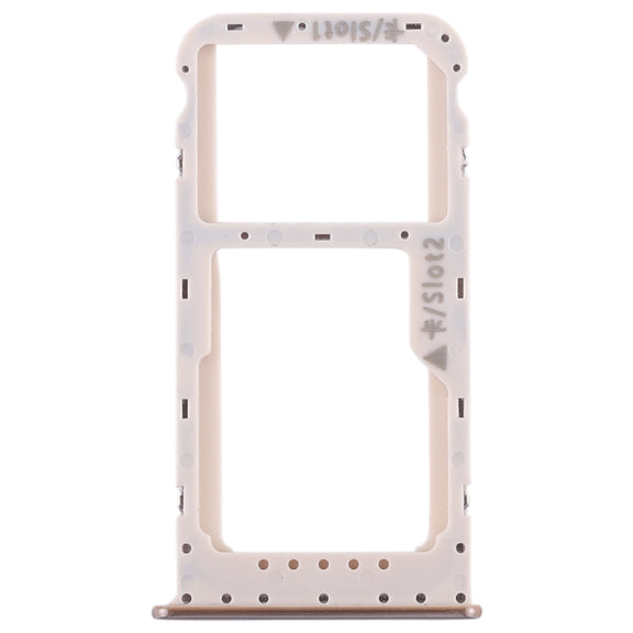 SIM Card Tray + SIM Card Tray / Micro SD Card Tray for Huawei Honor V9 Play (Gold)