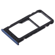 SIM Card Tray + SIM Card Tray / Micro SD Card Tray for Huawei Honor V9 Play (Blue)