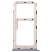 SIM Card Tray + SIM Card Tray / Micro SD Card Tray for Huawei Honor 6A (Grey)