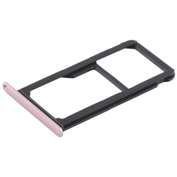 SIM Card Tray + SIM Card Tray / Micro SD Card Tray for Huawei Nova Lite (Pink)