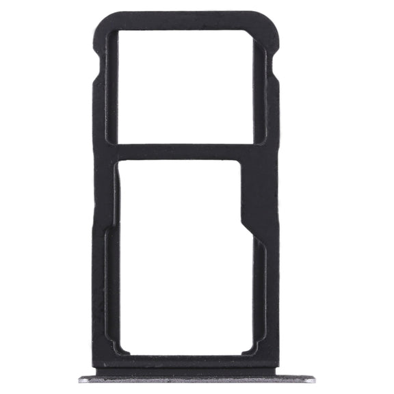 SIM Card Tray + SIM Card Tray / Micro SD Card Tray for Huawei Nova Lite (Grey)