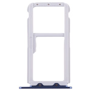 SIM Card Tray + SIM Card Tray / Micro SD Card Tray for Huawei Honor V9 (Blue)