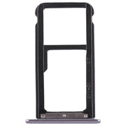 SIM Card Tray + SIM Card Tray / Micro SD Card Tray for Huawei Enjoy 6s (Grey)